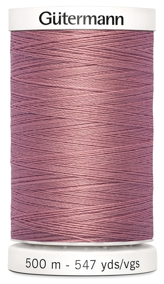 Gutermann 501-323 Coser-Todo Hilo 547yd-Rosa Vieja Foto 1 de 1