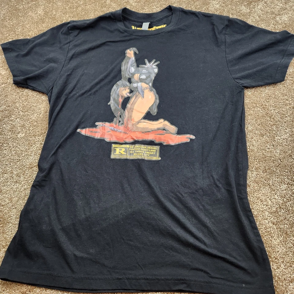 Camiseta Wicked City Anime Worldwide Adulto Bootleg Serigrafia Média Próximo Nível - Imagem 1 de 4