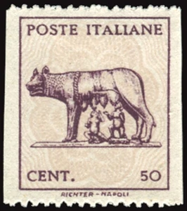 Lupa senza filigrana non dentellato verticalmente - Imagen 1 de 1