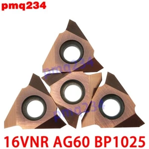 10PCS 16VNR AG60 Hoja de carburo Montaje vertical Trapezoide Inserto de rosca interna - Imagen 1 de 6