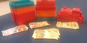 McDonald's Happy Meal Train Set 1982 Original Stickers McDonaldland Express LOT - Picture 1 of 22
