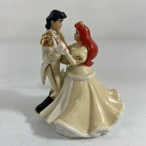 Super Rare Disney Ariel & Prince Eric Dancing Holiday Ornament  - Picture 1 of 6