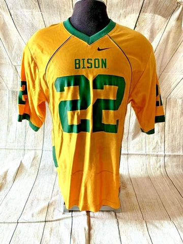 NDSU North Dakota State University Bison NIKE Football Adult Small Jersey #22 Cover
