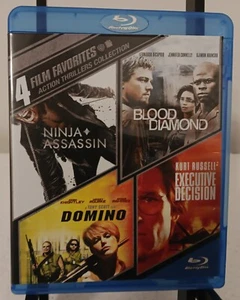 4 Film Favorites: Action Thrillers (Blu-ray) like new - Picture 1 of 5