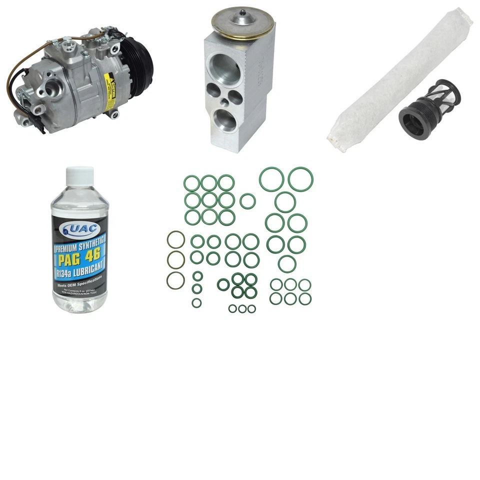 For 2013-2016 BMW 650i xDrive Gran Coupe A/C Compressor Kit UAC 2014 2015 - Image 1 of 1