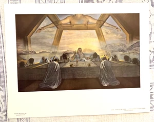 National Gallery of Art Salvador Dali Sacrament of the Last Supper 14" x 11" - Picture 1 of 3