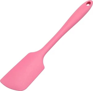 Large Pink 11" Silicone Cooking Baking Spatula Cream Spreader Scraper Heat Resis - Picture 1 of 3