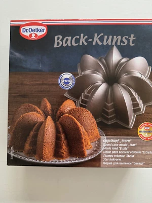 Dr. Oetker ♥ Gugelhupf ♥ Back-Kunst ♥ Stern ♥ NEU! - Bild 1 von 4
