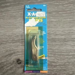 X-ACTO X228 #28 Concave Carving Knife Blades - 5pc - Picture 1 of 3