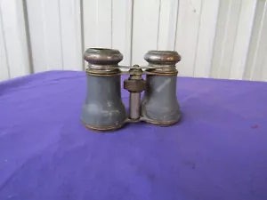 Binoculars LE Jockey Club Paris Theater Opera Glasses Circa 1900's Antique - Picture 1 of 6