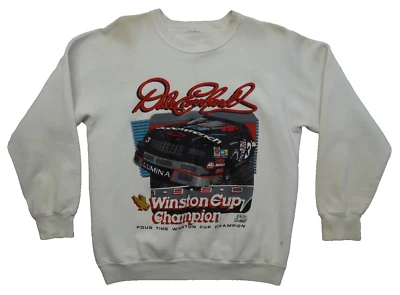 Sudadera Dale Earnhardt L 1990 Winston Cup Four Time Champion NASCAR DE COLECCIÓN AÑOS 90 Foto 1 de 4