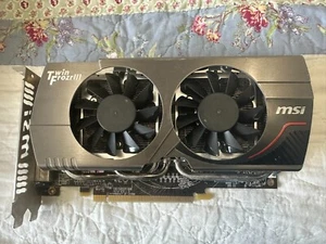 MSI R7850 Twin Frozr III 2gd5/oc AMD Radeon HD 7850 Graphics Card - Picture 1 of 8