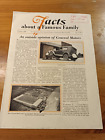 Prospekt General Motors 1928  Zeitschrift Brochüre 5