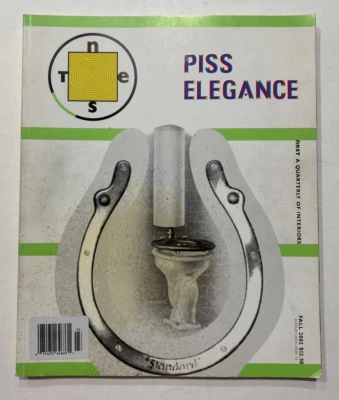 Nest A Quarterly of Interiors Magazine Fall 2002 #18 PISS ELEGANCE OUT OF PRINT - Image 1 of 4