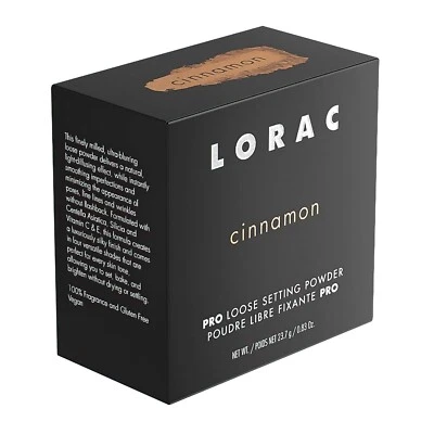 LORAC PRO Loose Flawless Setting Finishing Powder, Cinnamon, 23.7g - Image 1 of 4