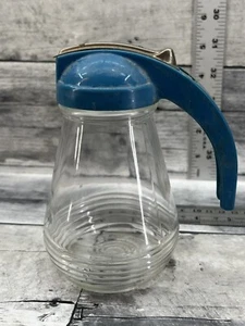 Vintage Syrup Dispenser Federal Tool Corp Blue Plastic Lid 2053 - Picture 1 of 8