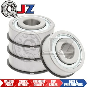 [Stck.4] 7510-DLG 5/8" Bohrung Schwerlast geschliffen Radial Kugellager mit Sprengring - Bild 1 von 7