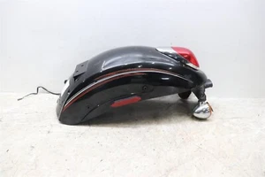 2007-2009 Kawasaki Vulcan Vn900c Rear Fender W/ Turn Signals & Brake Light - Foto 1 di 10