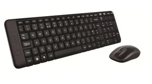 KIT MK220 TASTIERA + MOUSE WIRELESS NERA (920-003721) - Bild 1 von 1