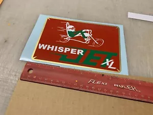 Mini calcomanías para mini bicicleta Whisper Jet pegatina horquilla placa - Imagen 1 de 1