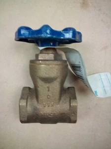 Nibco T29 Gate Valve 1" FNPT Bronze 200PSI Water 200 Deg. F. - Picture 1 of 7