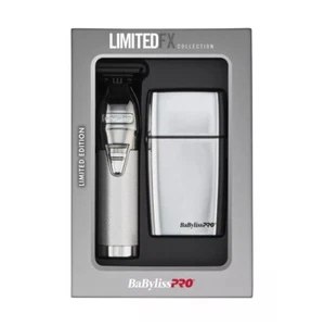 BaBylissPRO LimitedFX Collection Trimmer & Shaver Set Silver | FXDUOFS2TS - Picture 1 of 1