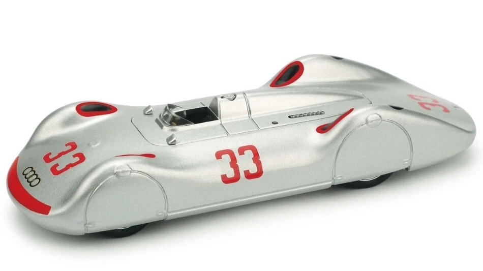 Auto Union Typ C N.33 Avusrennen 1937 L.fagioli 1 43 Bm0353b Brumm