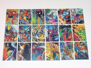 1992 SPIDER-MAN TODD MCFARLANE ERA Comic IMAGES 90 Card SET STAN LEE VENOM