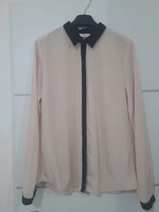 Oui Set European German Designer Button Shirt Blouse Top Tunic Large L US 8 10 - Picture 1 of 9