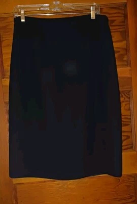 Falda Karen Scott para mujer talla 14P negra hasta la rodilla (#1765) Foto 1 de 3