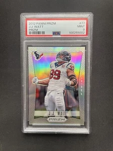 2012 Panini Prizm JJ Watt Silver Parallel PSA 9 #77 TEXANS - Picture 1 of 2