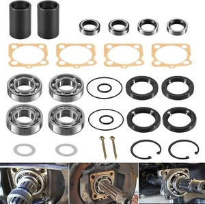Rear Axle Bearings Seals Kit for Vw Type 1 Bug Karmann GHIA Volkswagen Type 3 - Picture 1 of 10
