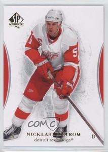 2007-08 SP Authentic Nicklas Lidstrom #98 HOF