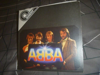 ABBA, 7" vinyl, ABBA, quartet EP, very rare, Germany, GDR original 1983, - Image 1 of 4