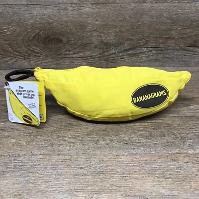 Bananagrams Crossword Family Fun Game Bananagram Word Play Banana 100% Complete - Image 1 of 4
