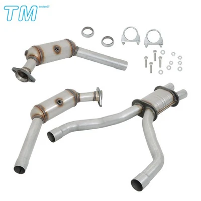 Y Pipe Catalytic Converter For Ford Thunderbird 2003-2005 Lincoln LS 03-06 3.9L - Image 1 of 4