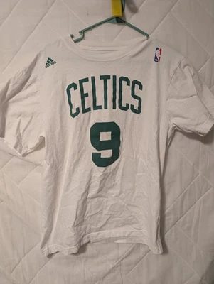 Adidas Rajon Rondo Boston Celtics #9 De Colección Talla L Blanco Foto 1 de 3