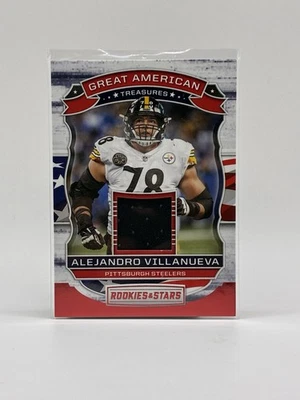 2018 Panini Rookies & Stars Alejandro Villanueva Great American Treasures /99 SP - Image 1 of 3