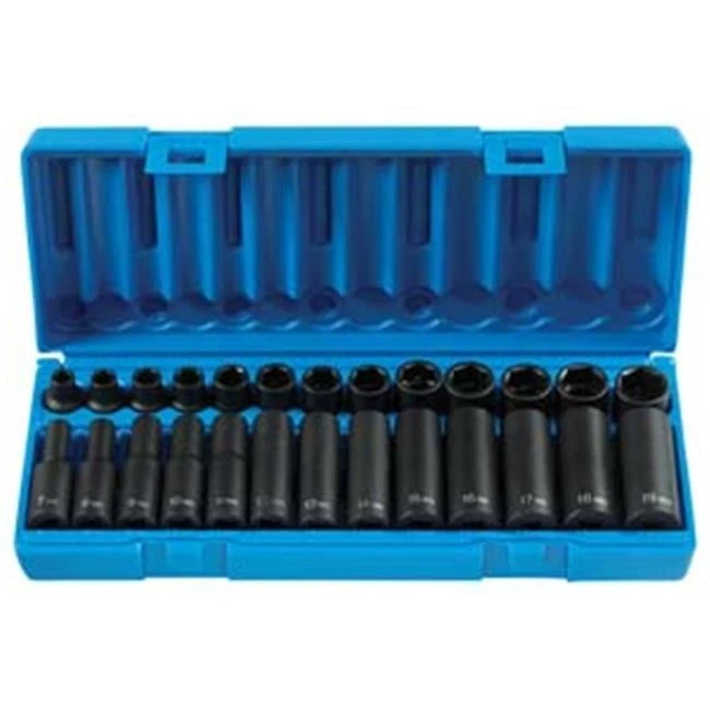 Grey Pneumatic GY1226M 3/8  Drive 26 Pieces Metric Master Set - Image 1 of 1