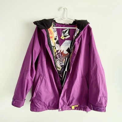 Volcom Jacket Thermonite 15000MM/10000GM Snowboarding Ski Coat Women’s Size M - Image 1 of 4