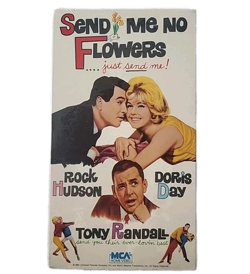 NEW SEALED Send Me No Flowers (VHS, 1996) Rock Hudson Doris Day P30 - Image 1 of 2