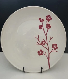 Royal Stafford England Fine Earthenware 11" Serving Platter Red Floral Motif - Picture 1 of 8