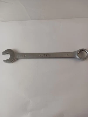 Husky, 15mm Combination Wrench, 7 3/8 inch Length - Image 1 of 4