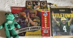 Green Bay Packer Football Collector 8 Item Lot Titletown Memorabilia Brett Favre - Picture 1 of 15