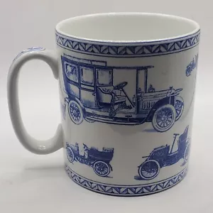 Vintage Motor Cars Mug Spode Blue Room Collection Discontinue Replacement cup - Picture 1 of 8