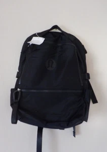 Lululemon New Crew Rucksack 22 L schwarz 15" Laptop gepolstert neu Etikett - Bild 1 von 5