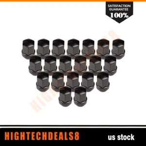 20 Pcs 9/16x38mm Black Drive Close End Wheel Lug Nuts For 2010-2011 Ram Dakota - Picture 1 of 5