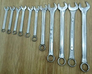 Juego de 11 llaves combinadas tamaños 8 9 10 11 12 13 15 16 17 18 19 21 22 23 mm - Imagen 1 de 9