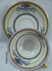 Vintage H&C Selb Bavaria Deutschland HC504 Heinrich & Co 4X Tasse & Untertasse Set - Bild 1 von 7