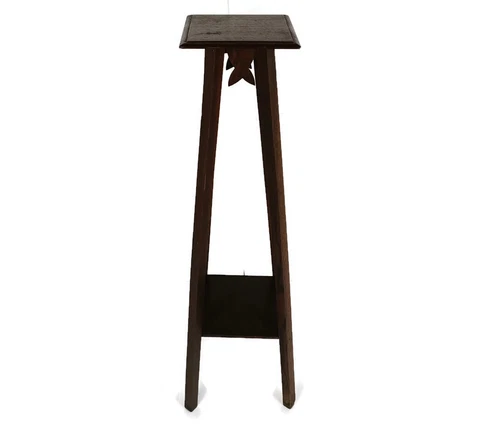 Art Nouveau Pedestal Table Plant Flower Stand Side Table 2 Tier Art Deco Barn St Cover